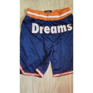 Street Dreams Mens Mesh Basketball Shorts Navy Blue triple play short size large
